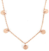 Rotterdam Vintage Coin Choker Roségold