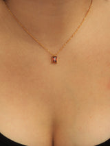 Brisbane Red Smaragd Necklace