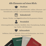 Semesterplaner 4er Bundle