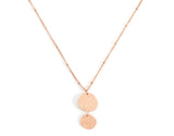 Berlin Vintage Coin Necklace Roségold