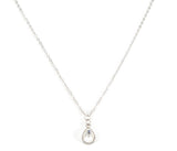 Pompei Diamond Necklace Silber