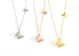 Hamburg Butterfly Necklace