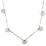 Rotterdam Vintage Coin Choker Silber
