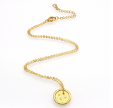 Boston Button Necklace