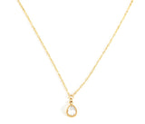 Pompei Diamond Necklace Gold