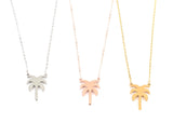 Cannes Palm Necklace
