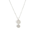 Berlin Vintage Coin Necklace Silber