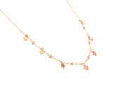Cannes Rhombus Choker Roségold